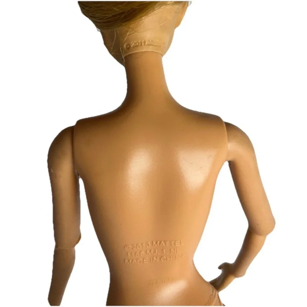 Barbie Mattel Latina Gorgeous Adjustable Mixed Doll 2011 Head & 2013 Body